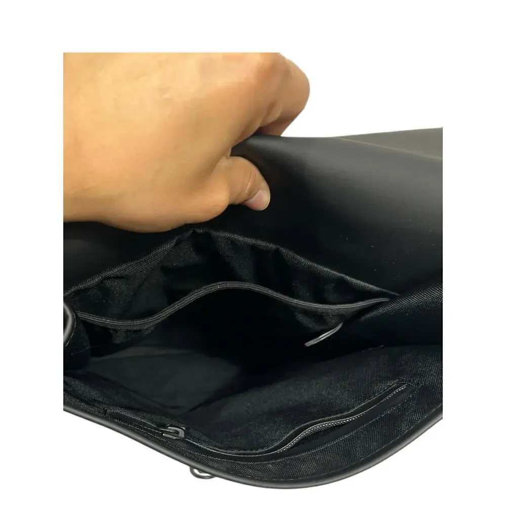 Rains Unsex Black  Backpack Mini